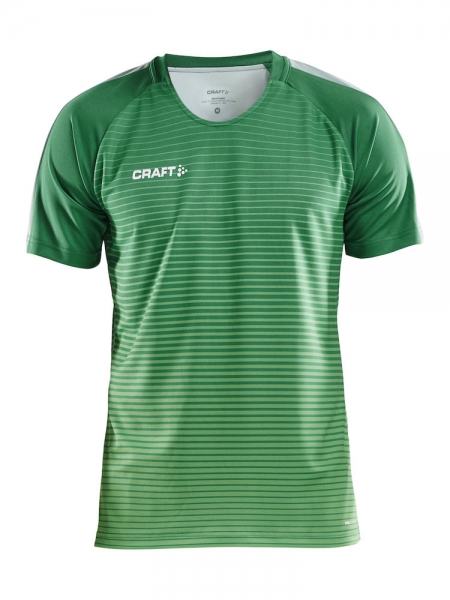 Kinder Craft Pro Control Stripe Trikot - Grün/Weiß